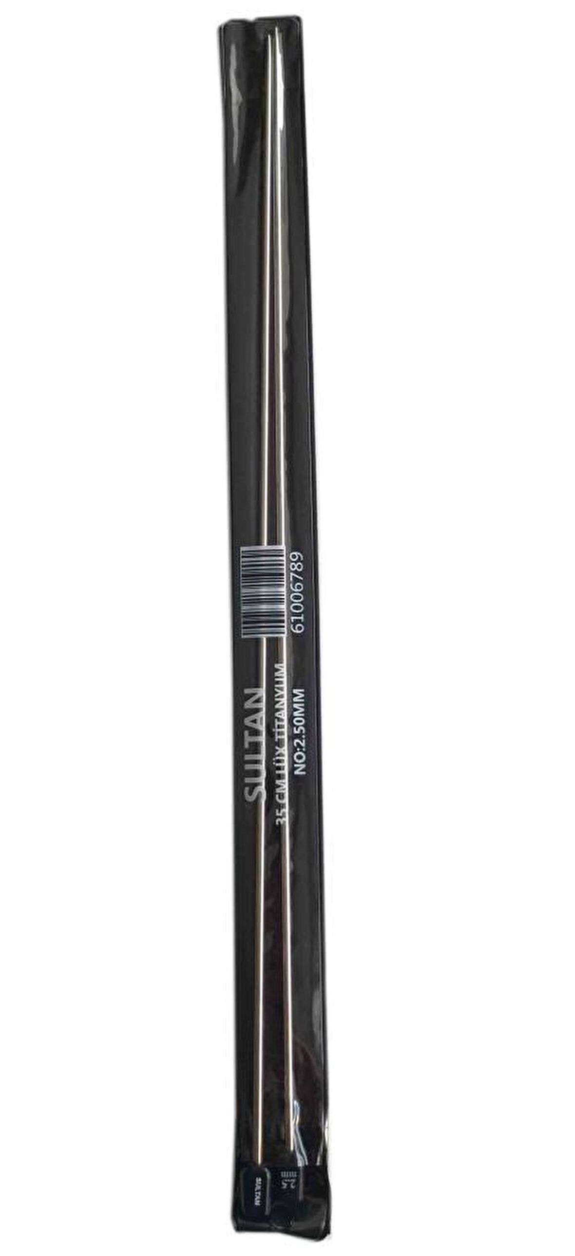 Çelik Titanyum Şiş 35 cm No:2.5