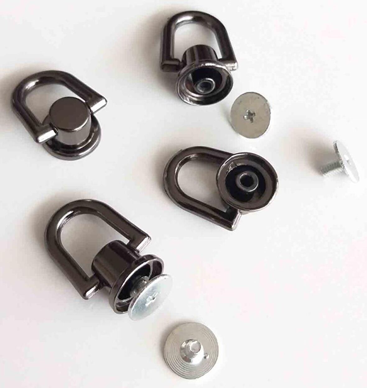 Vidalı Askı Örgü Çanta İçin No2