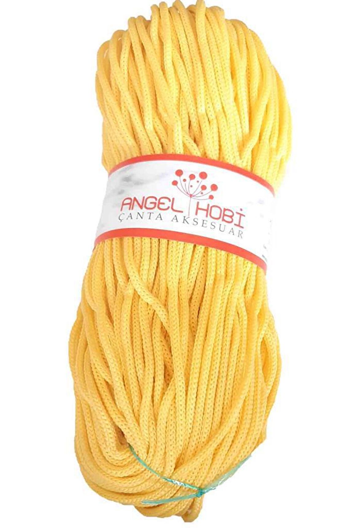 Polyester Rulo Makrome Sarı 5mm