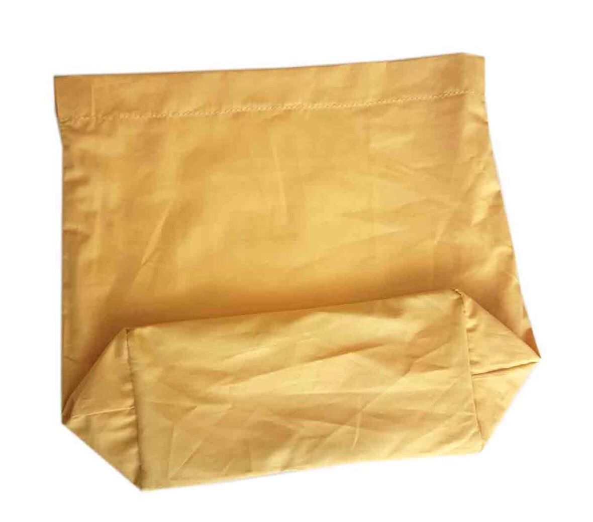 Örgü Çantaya Hazır Astar Tabanlı 22x12cm Hardal Sarı