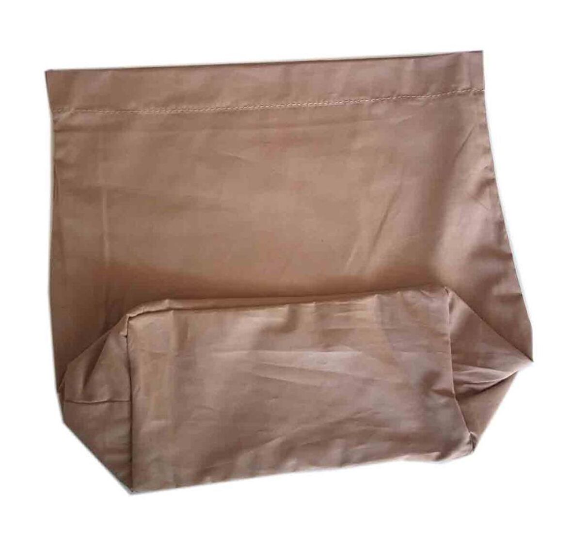 Örgü Çantaya Hazır Astar Tabanlı 22X12Cm Sütlü Kahve
