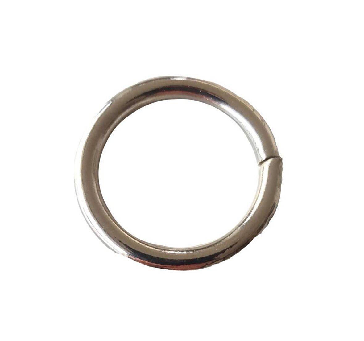 2.5 Cm Yaysız Halka Gümüş Renk