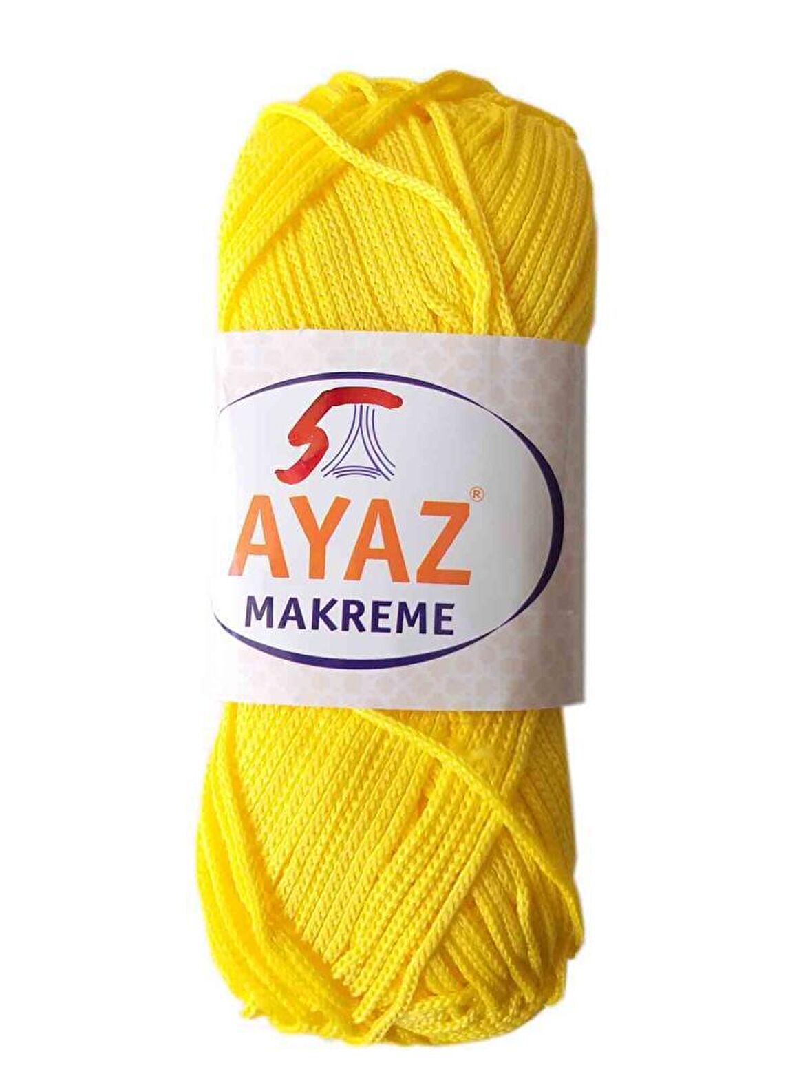 100 Gram Polyester Makrome No:5 Sarı