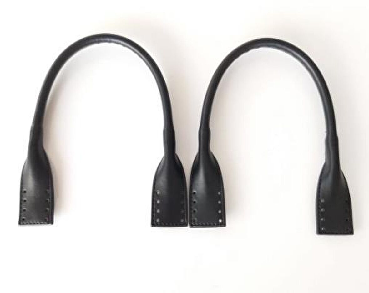 Suni Deri Pelikan Model Kısa Çanta sapı siyah