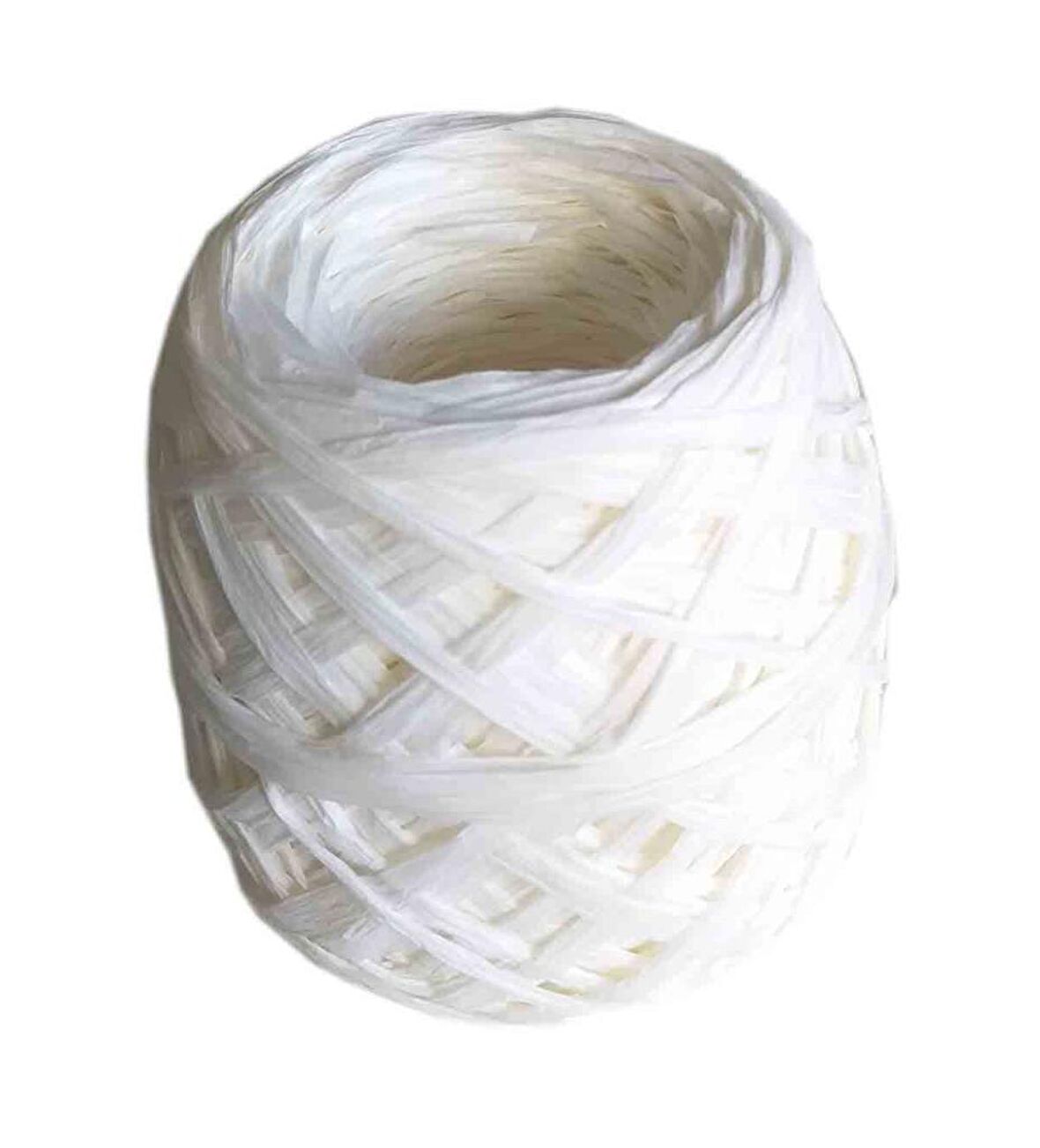 Sarılmış Rafya Beyaz Renk 100 Gr