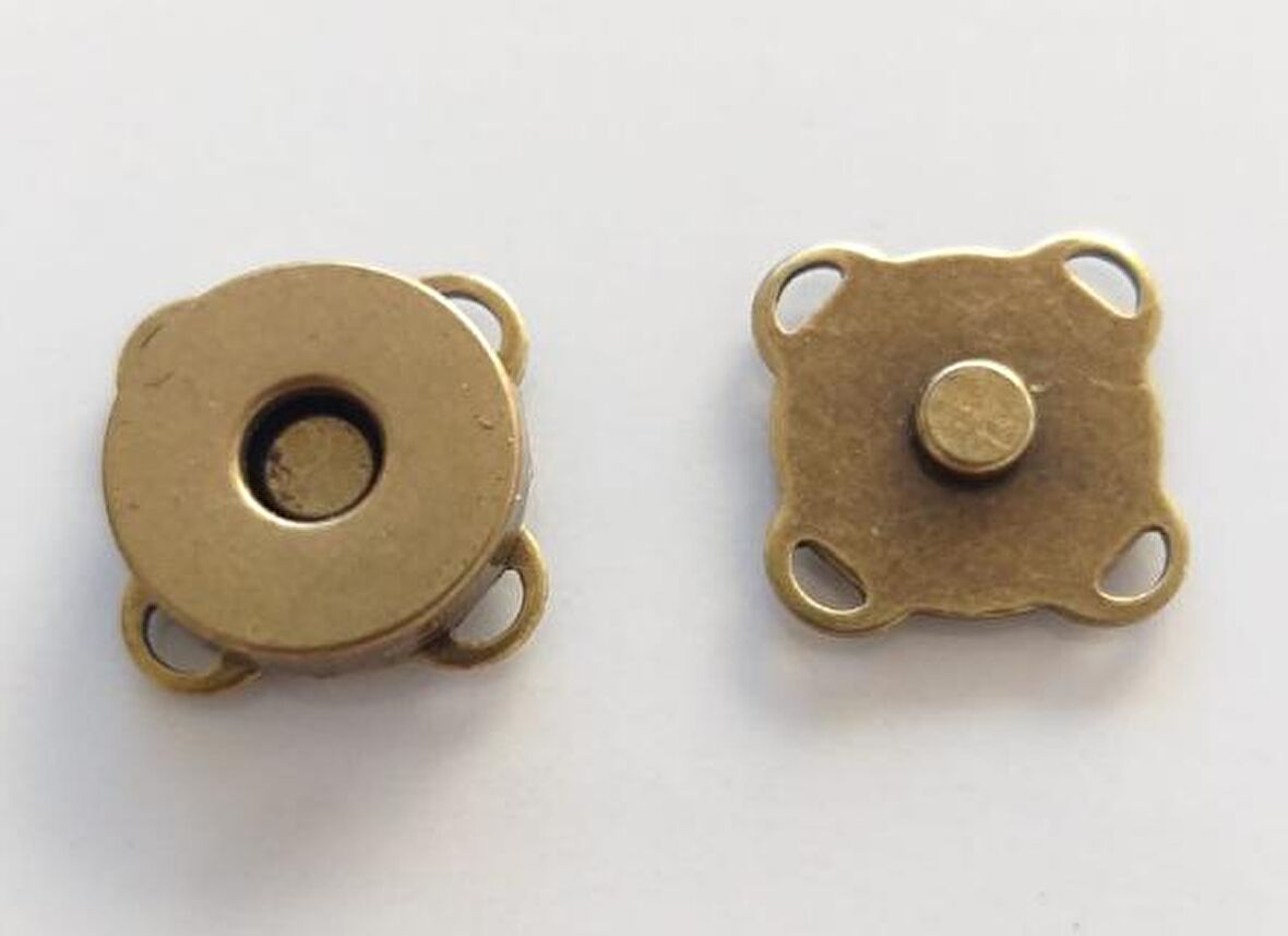 Mini dikilebilir mıknatıslı çıtçıt antik