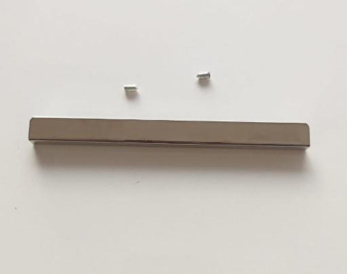 11 cm Gümüş renk kapak aparatı