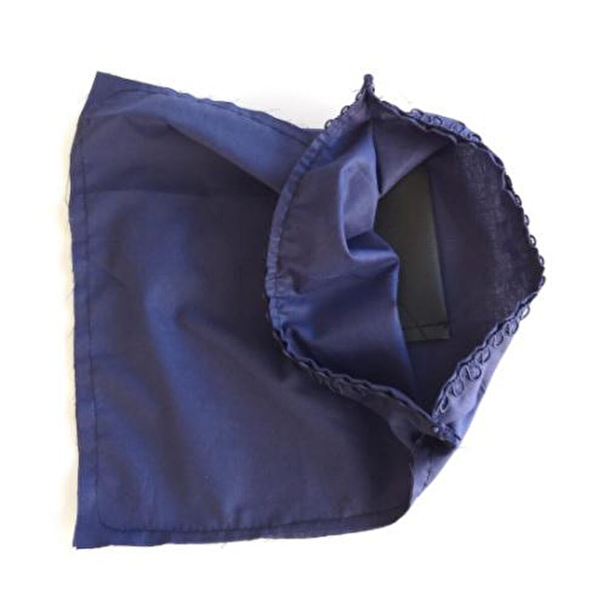 Fermuarsız 28X28 Cm Dikilmiş Astar Lacivert