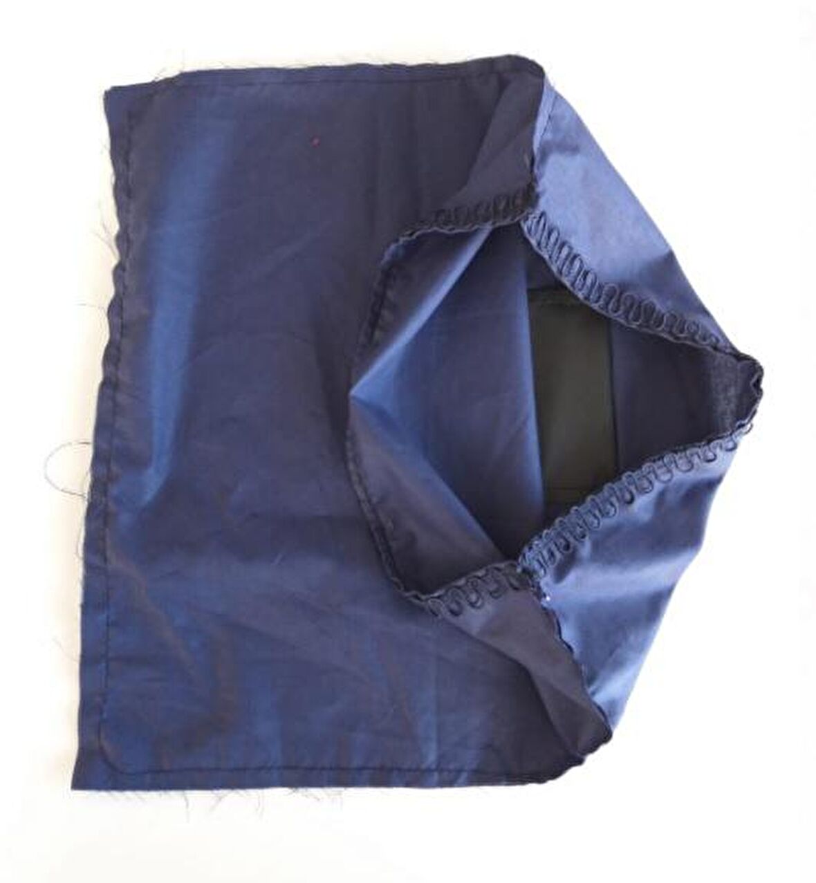 Fermuarsız 38x38 cm dikilmiş astar Lacivert