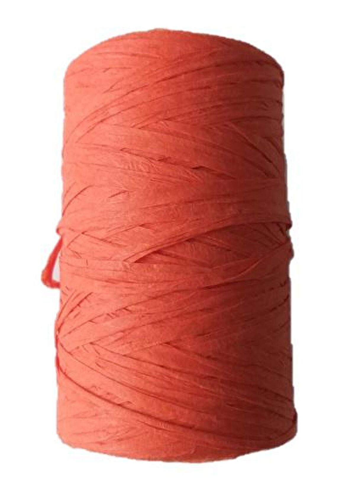 Koyu Turuncu renk Angel rafya ip NO:18