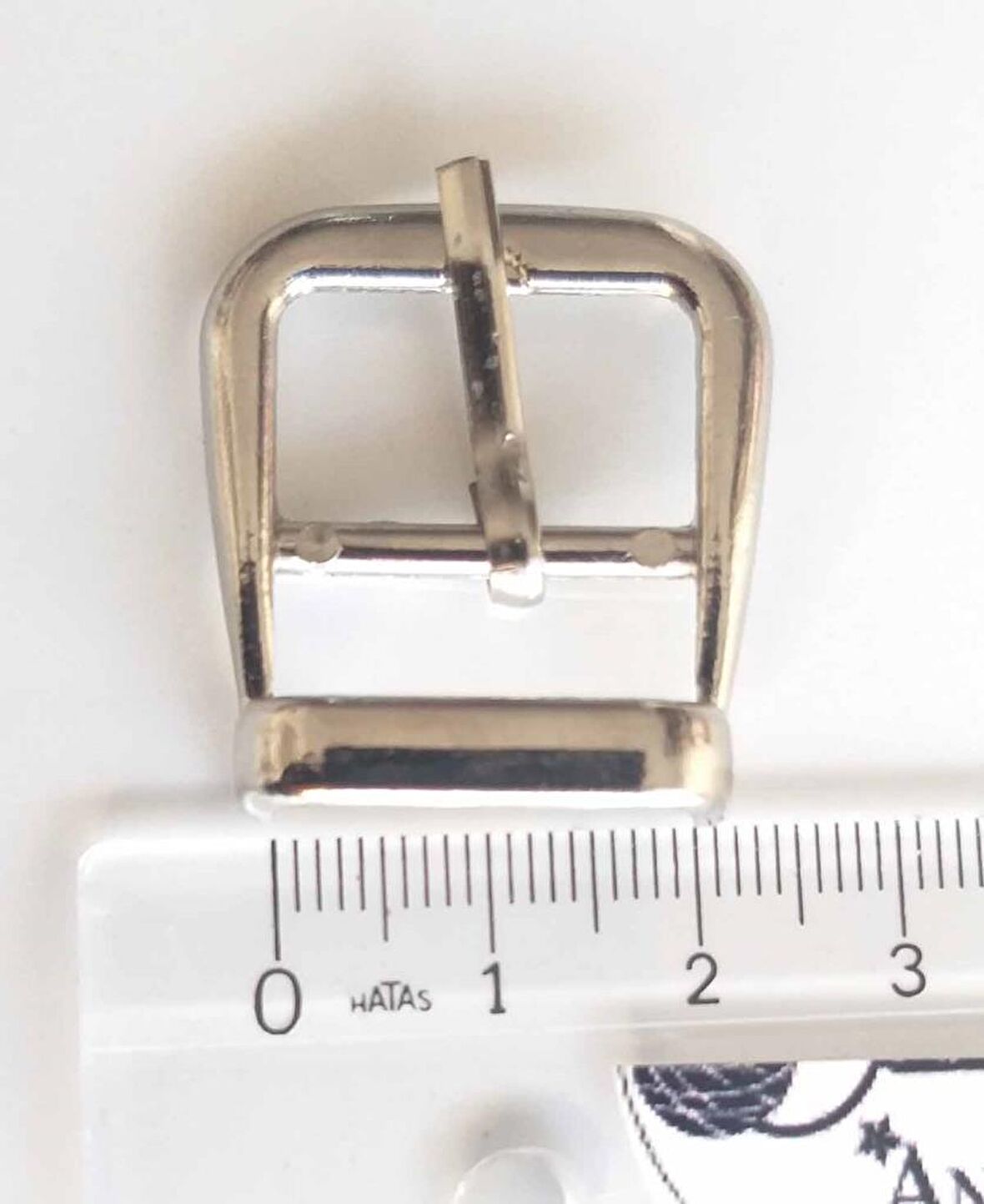 Gümüş Renk 2 Cm İtalyan Toka