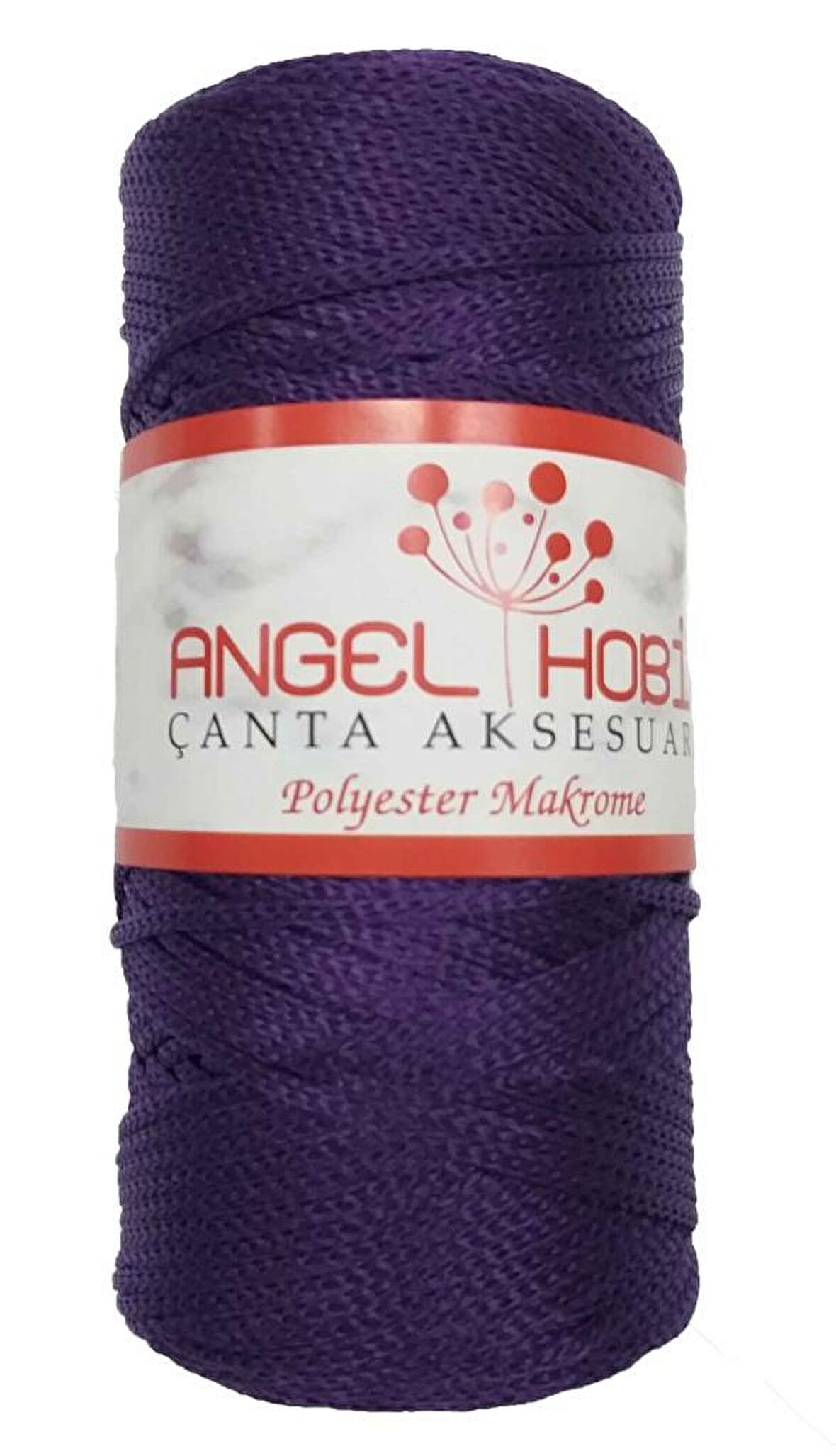 Angel Koyu Mor Renk Polyester Makrome No:25