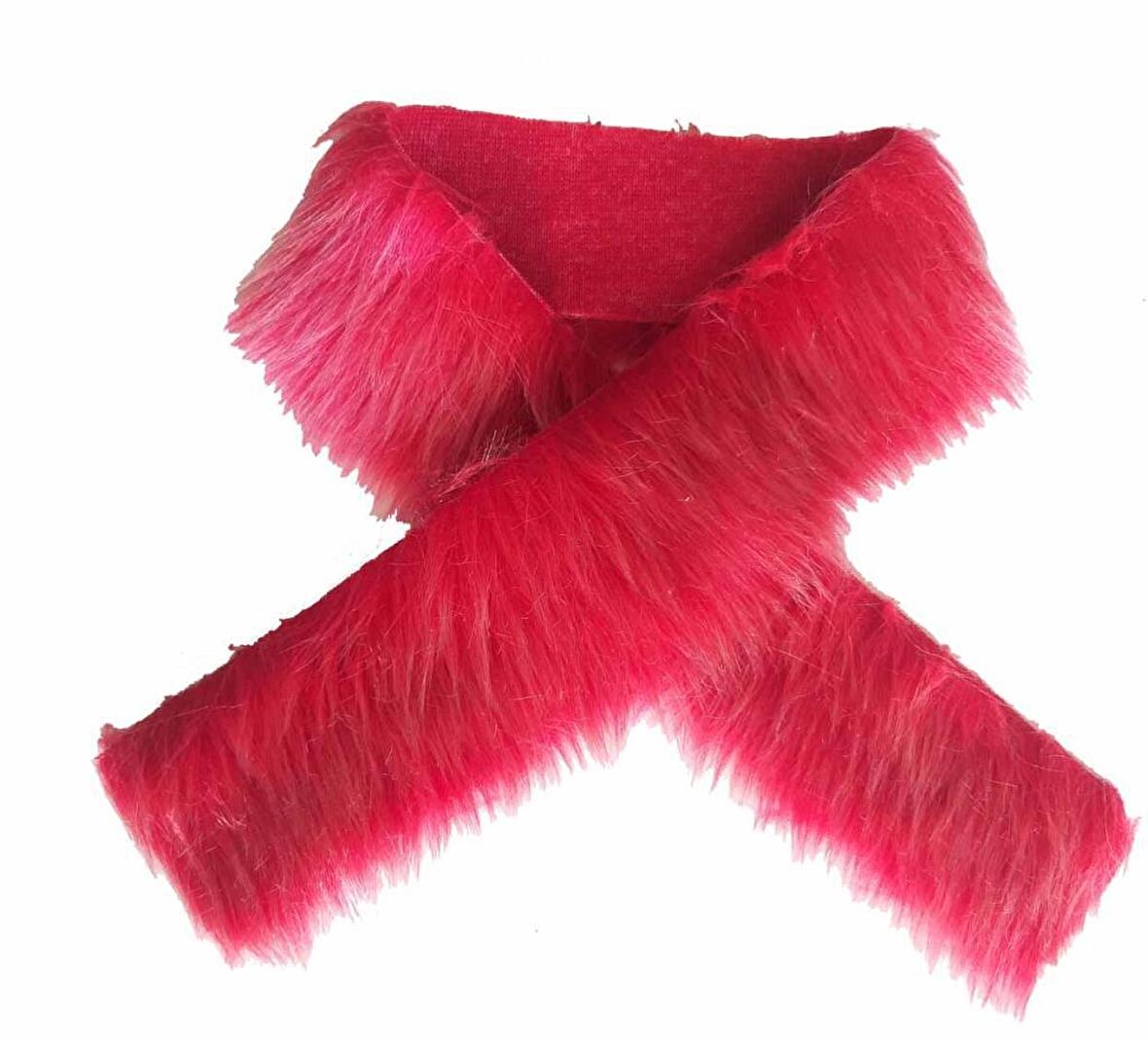 Kürk 70x5cm Kırmızı Renk
