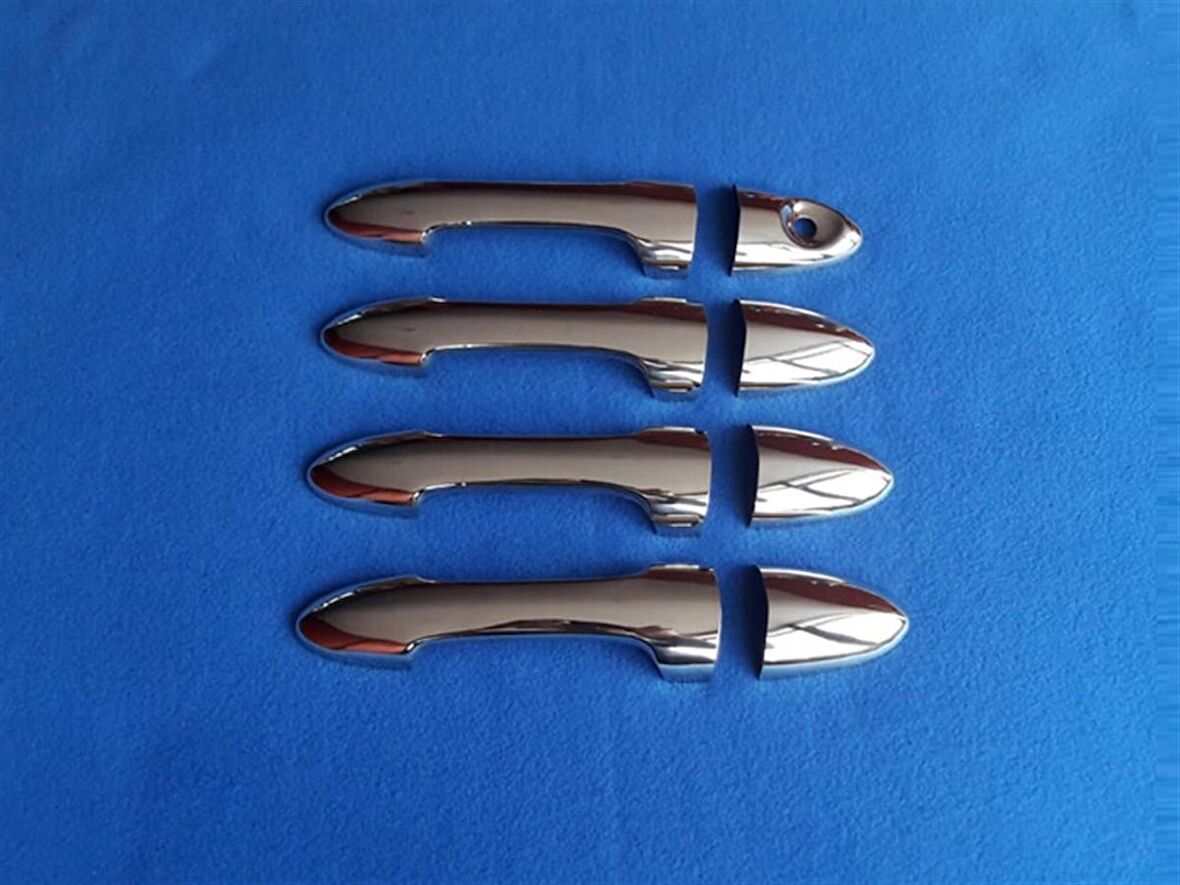 Ford Focus Sedan Krom Kapı Kolu 1998-2005 4 Kapı Paslanmaz Çelik