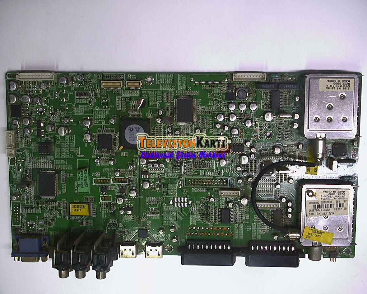 20397596 , 17MB26-3 , LC370WU3 , VESTEL 37785 LCD TV , MAIN BOARD , ANAKART