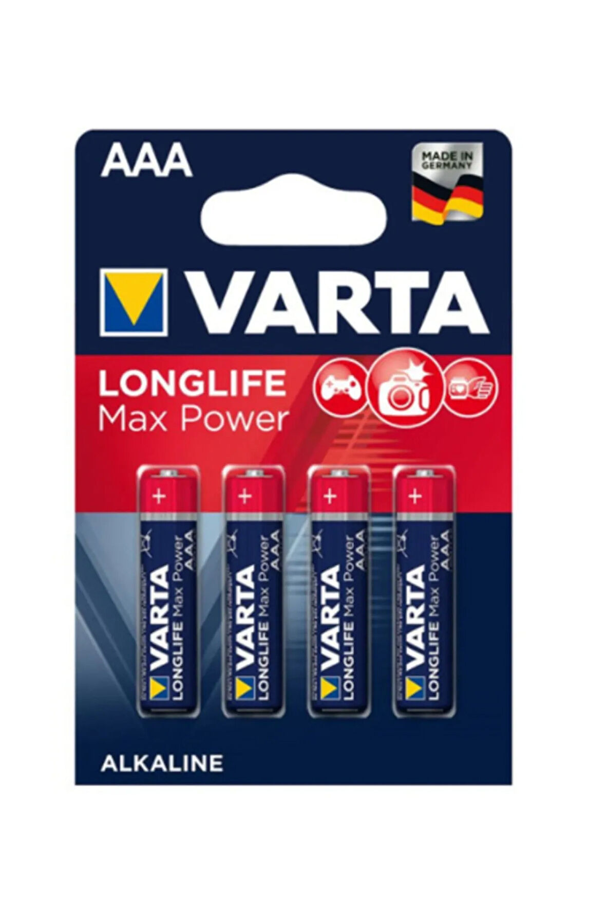 4703 Longlife Max Power Alkalin Aaa Ince Kalem Pil 4'lü Paket