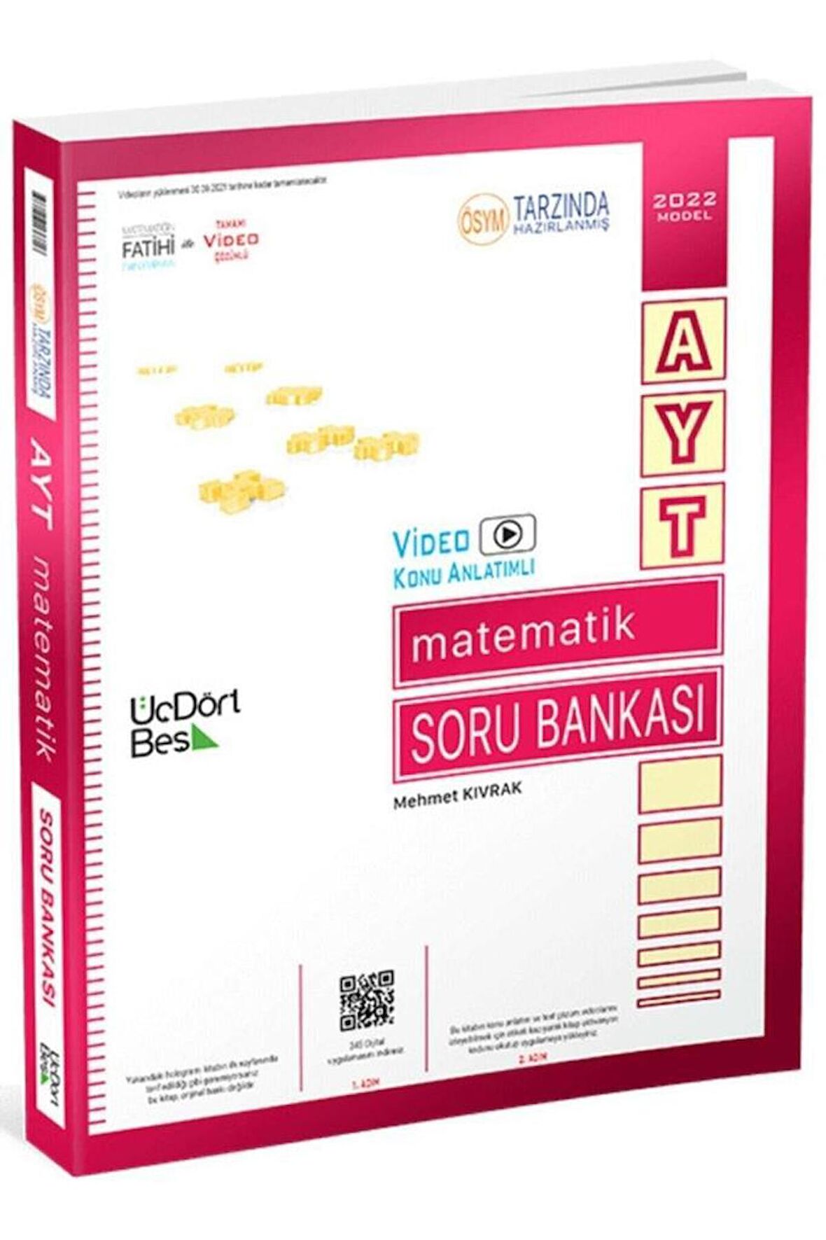 3 4 5 Yayınları Ayt Matematik Soru Bankası - 2021