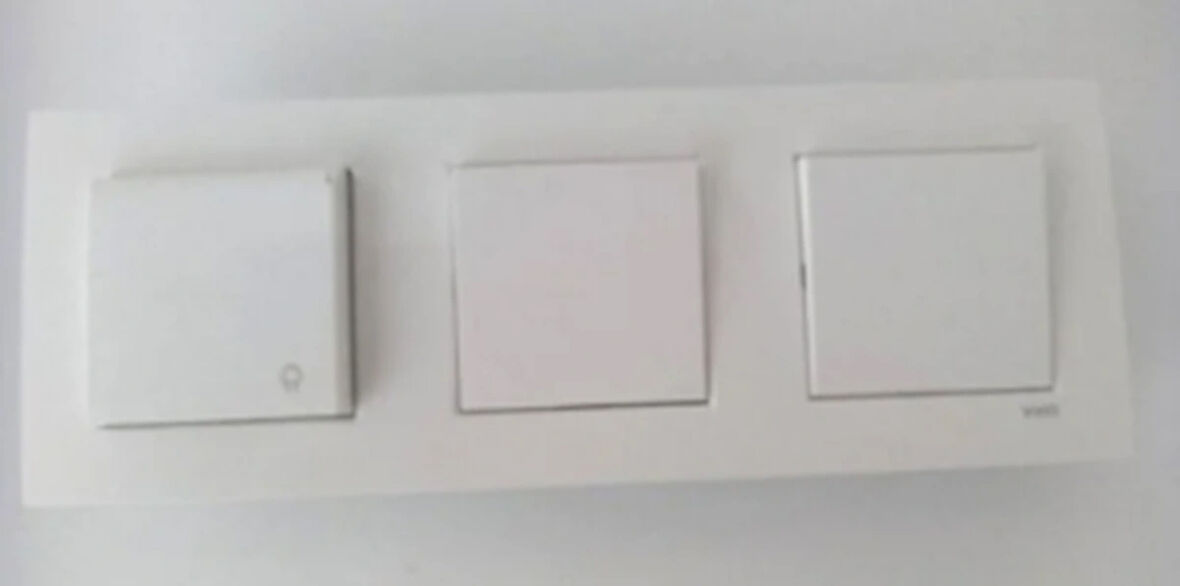 VİKO Viko Karre Beyaz 3lü Set Anahtar Anahtar Kapaklı Priz