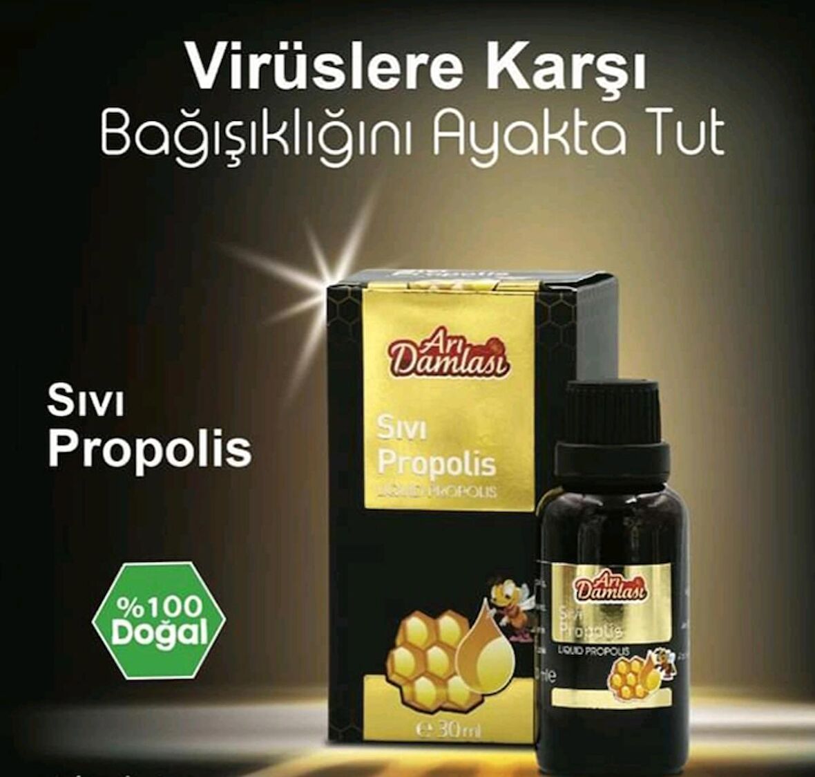 ARI DAMLASI SIVI PROPOLİS 30 ML