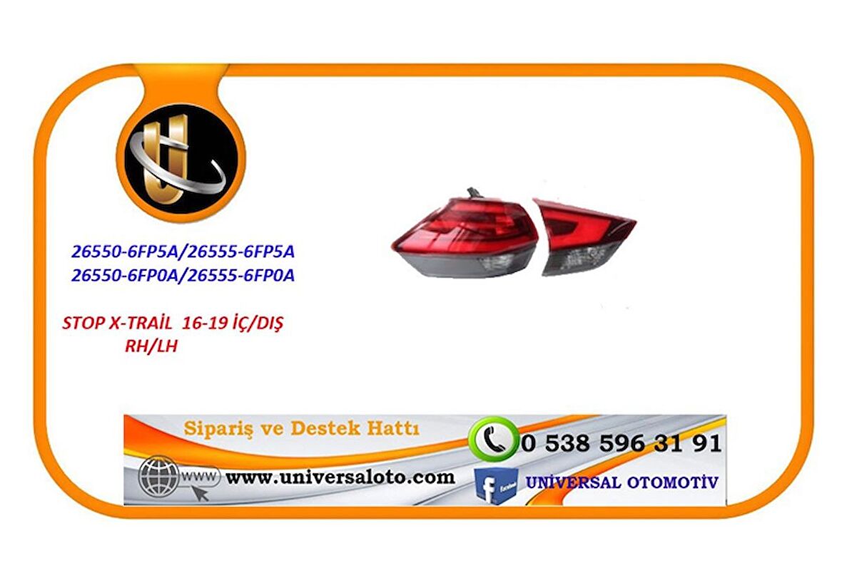 STOP X-TRAİL 16-19 DIŞ RH
