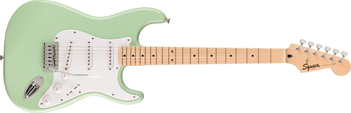 SQUIER Sonic Stratocaster Surf Green SSS Manyetikli  Elektro Gitar