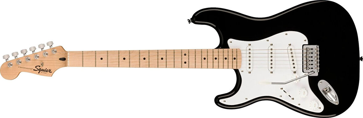 Squier Sonic Stratocaster LH Akçaağaç Klavye Black Solak Elektro Gitar