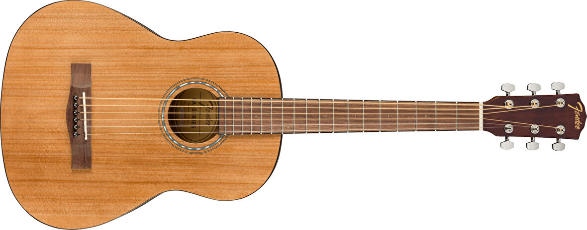 Fender FA-25N Ceviz Klavye Naturel Klasik Gitar