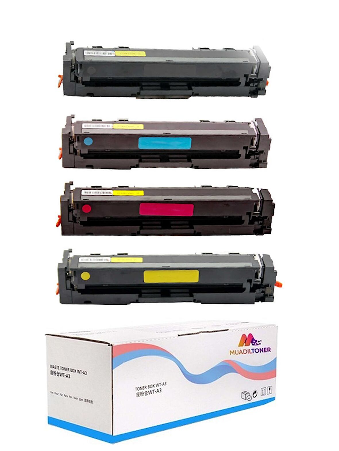 Colorful Toner Canon i-SENSYS MF-742Cdw Crg-055H Çipsiz Muadil Toner Seti CMYK