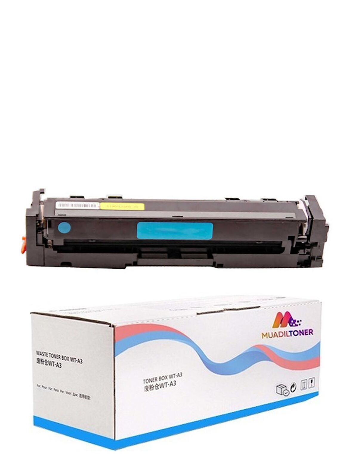 Colorful Toner Canon i-SENSYS MF-744Cdw  Crg-055H Çipsiz Mavi Muadil Toner
