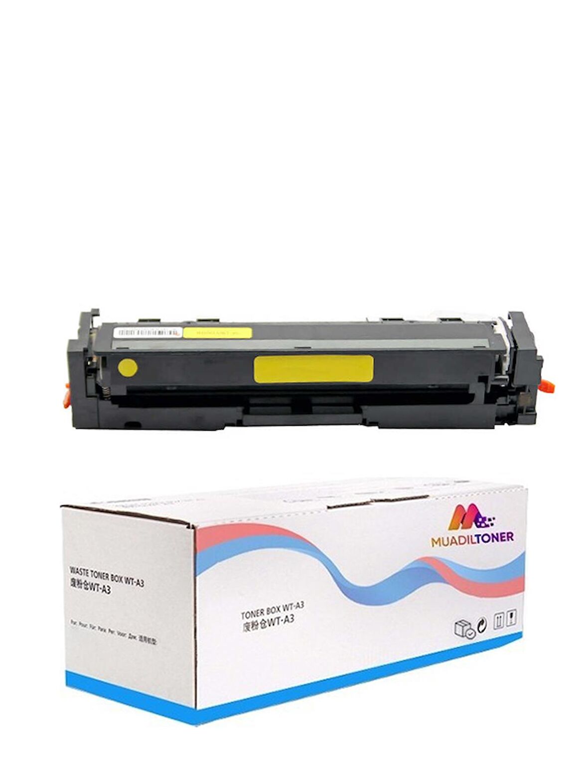 Colorful Toner Canon i-SENSYS LBP-662Cdw   Crg-055H Çipsiz Sarı Muadil Toner 