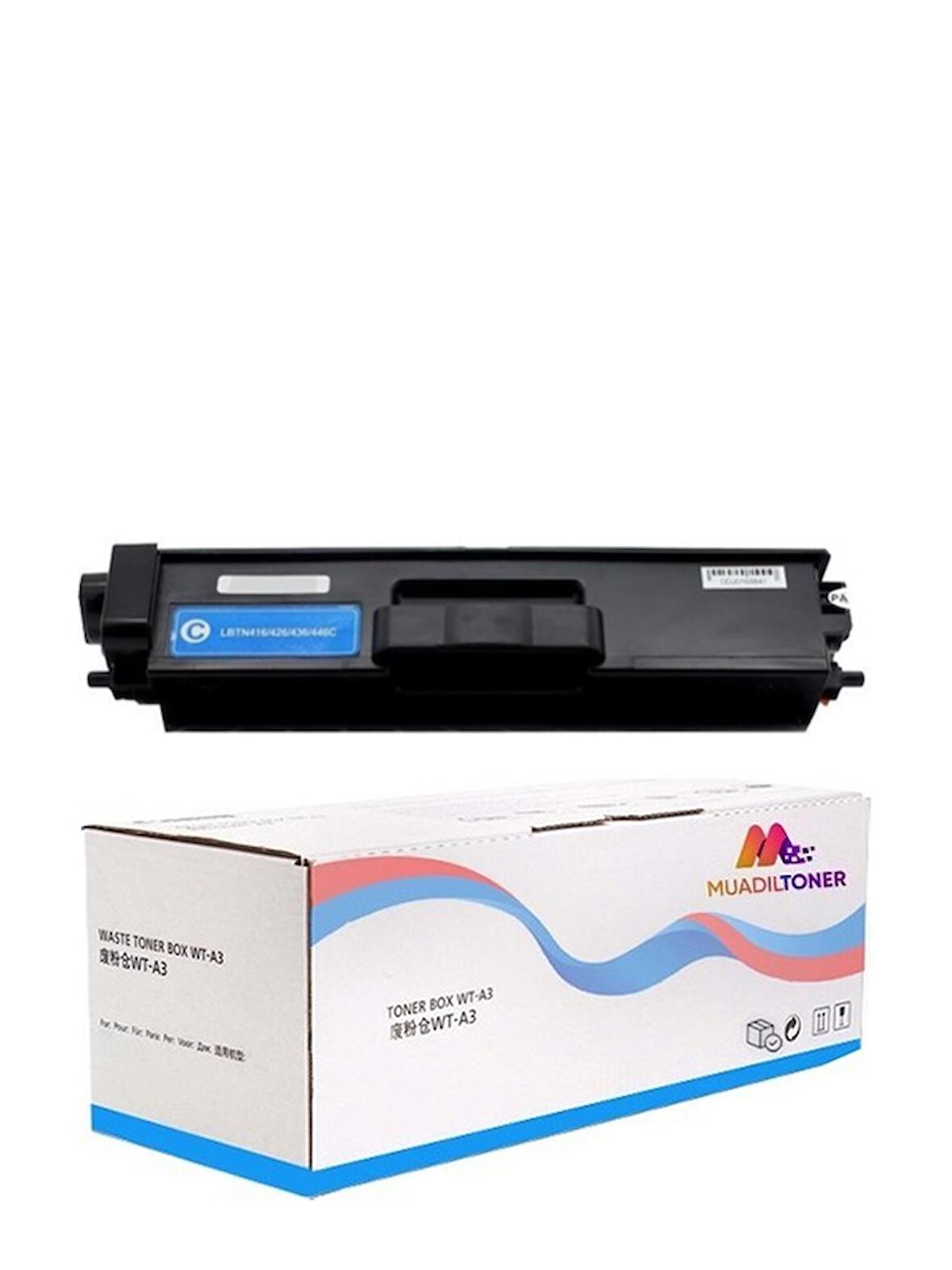 Colorful Toner Brother Tn-416-Tn426-Tn436-Tn446-Tn456-Tn-466 Mavi Muadil Toner 
