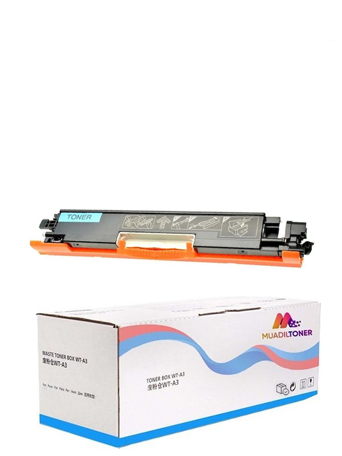 Colorful Toner  Canon CRG-729 Muadil Toner Mavi/LBP-7010  Muadil Toner