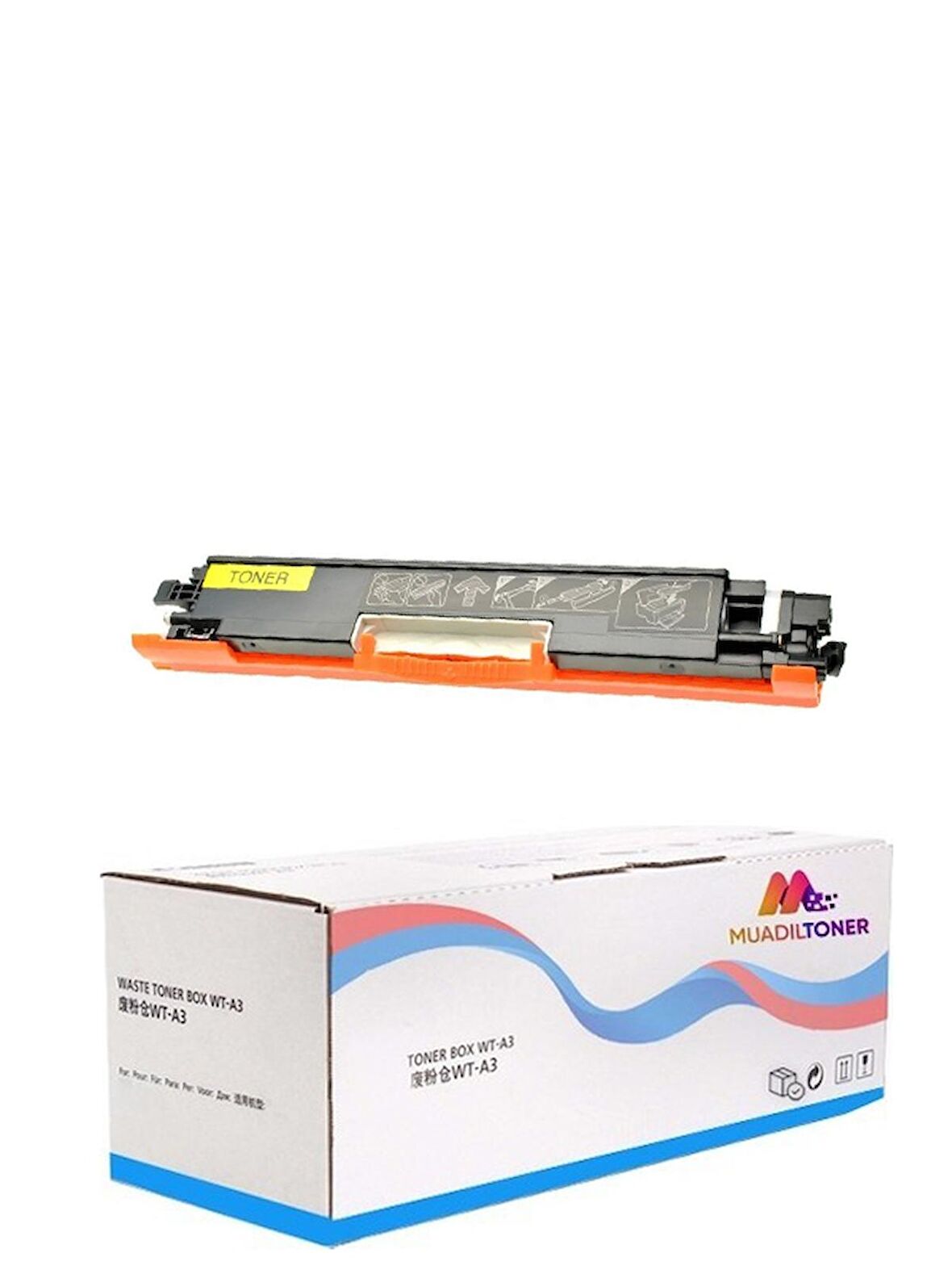 Colorful Toner  Canon CRG-729 Muadil Toner Sarı/ LBP-7018C / LBP-7018 Muadil Toner