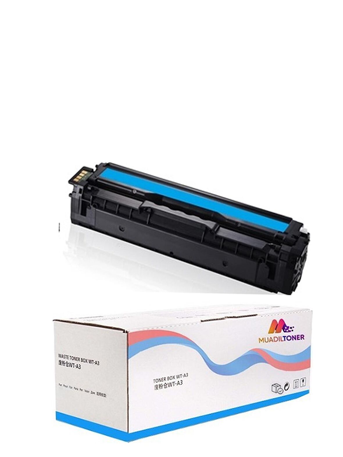 Colorful Toner Samsung CLP-415/CLT-C504S/SU029A Mavi Muadil Toner