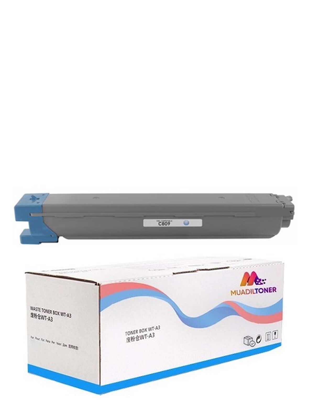 Colorful Toner Samsung CLX-9301 /CLT-C809/SS609A- C809 20.000 Sayfa Mavi  Muadil Toner