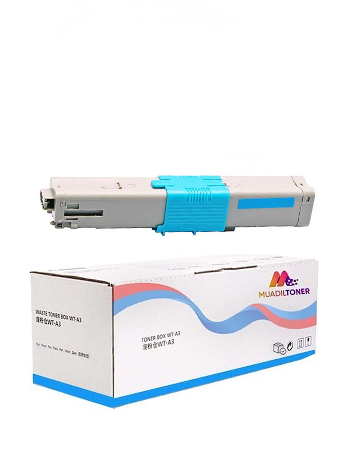 Colorful Toner Oki C310-44469716- MC361- MC361dn- MC352- MC352dn Mavi Muadil Toner