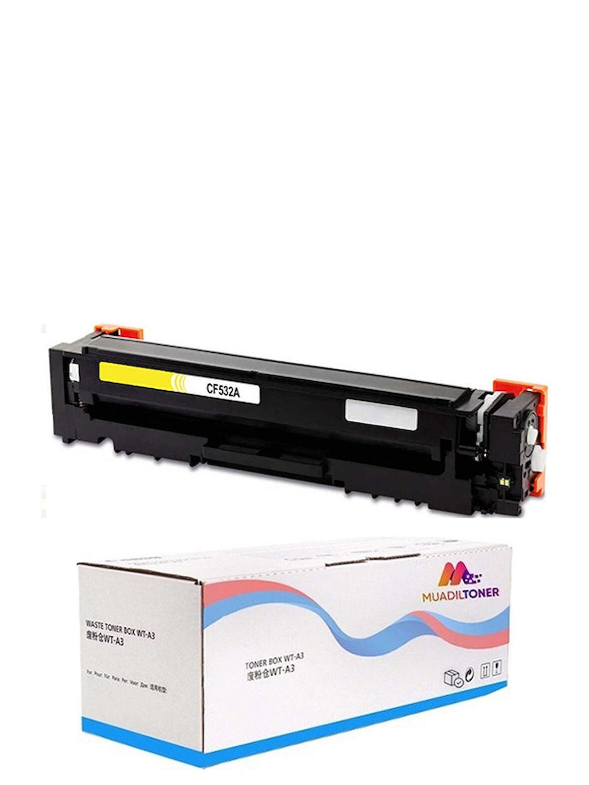 Colorful Toner Hp 205A-CF532A Sarı Muadil Toner