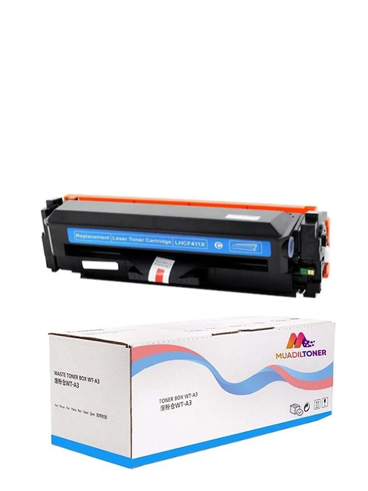 Colorful Toner Cf411X Laserjet Pro Mfp M477Fnw Mavi Muadil Toner