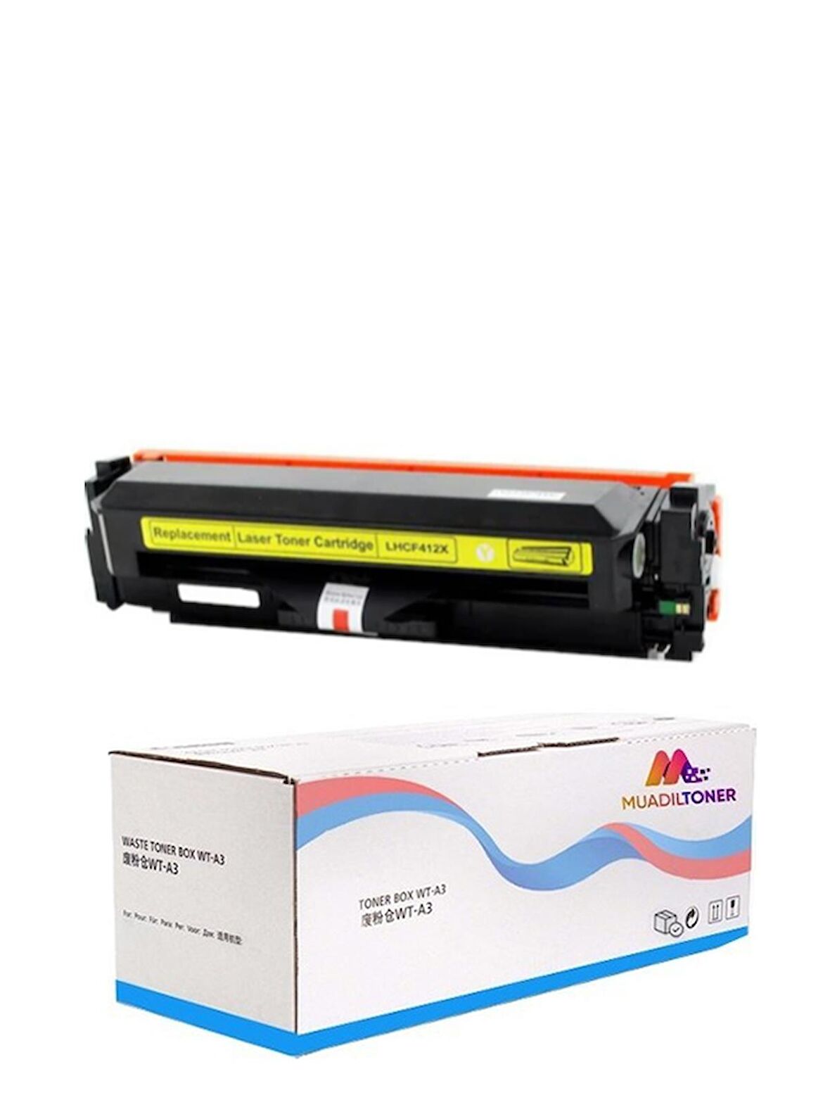 Colorful Toner Cf412X Laserjet Pro Mfp M477Fnw Sarı Muadil Toner