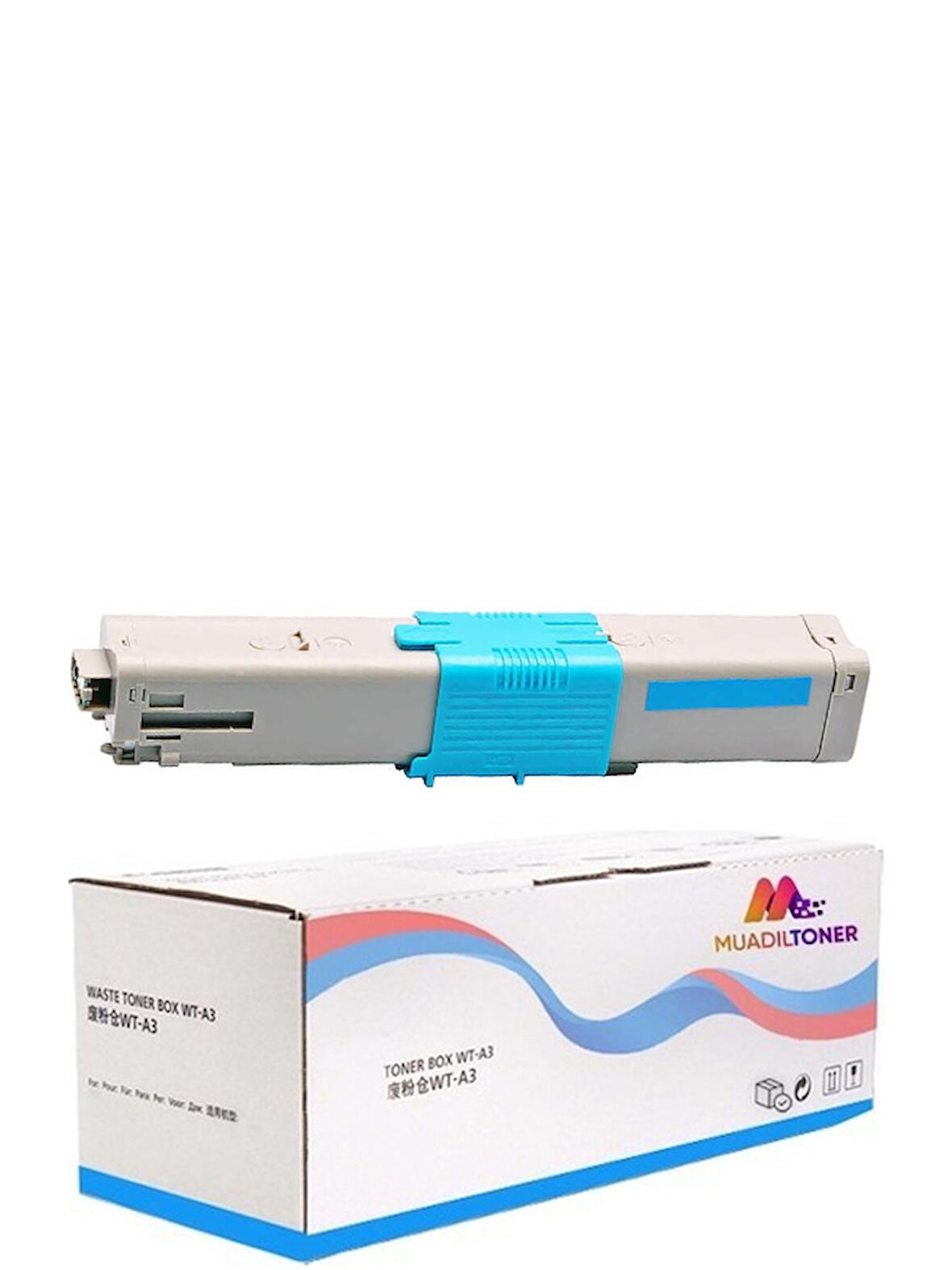 Colorful Toner Oki C332-C363-46508735 Mavi Muadil Toner