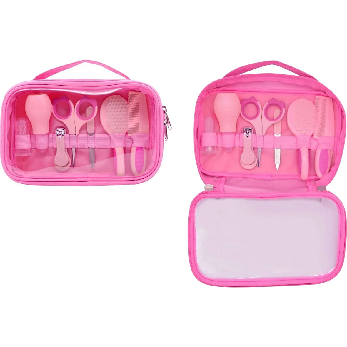 BabyJem Bebek Bakım Seti 7li 615 Pembe