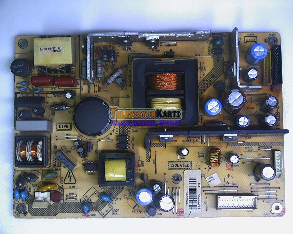 20543032,17PW26-4,17PW26-4 V1,VESTEL POWER BOARD,BESLEME KART