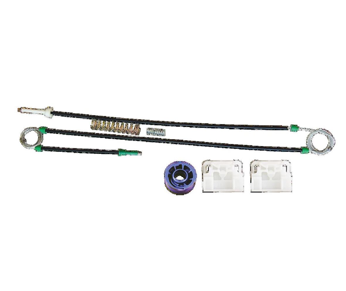 Kayoto Audi A3 2003-2008 Cam Kriko Teli Ön Sol Tamir Takımı KY21170T