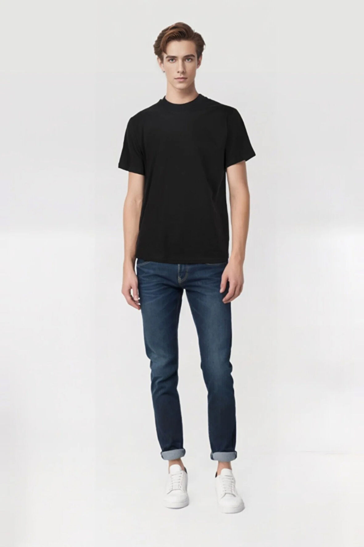 John Borners %100 Pamuk Oversize T-Shirt