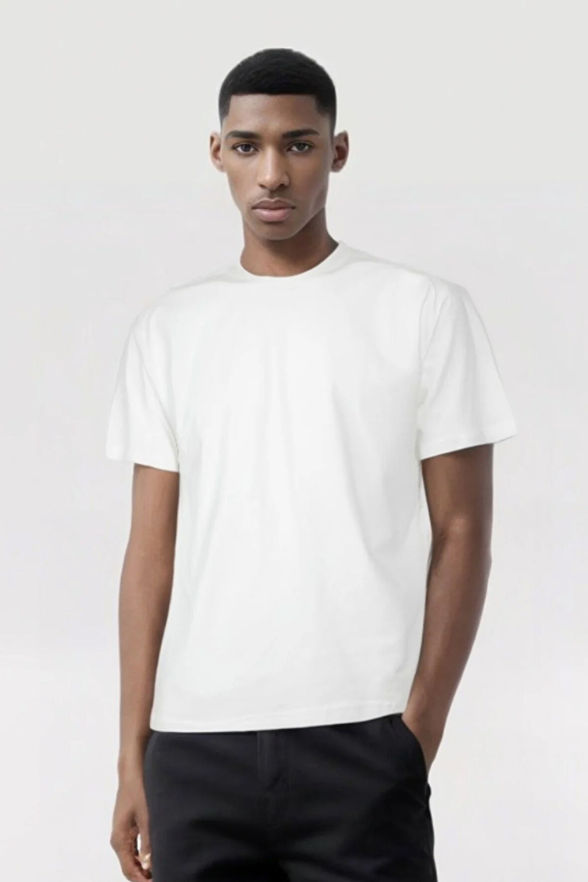 John Borners %100 Pamuk Oversize T-Shirt