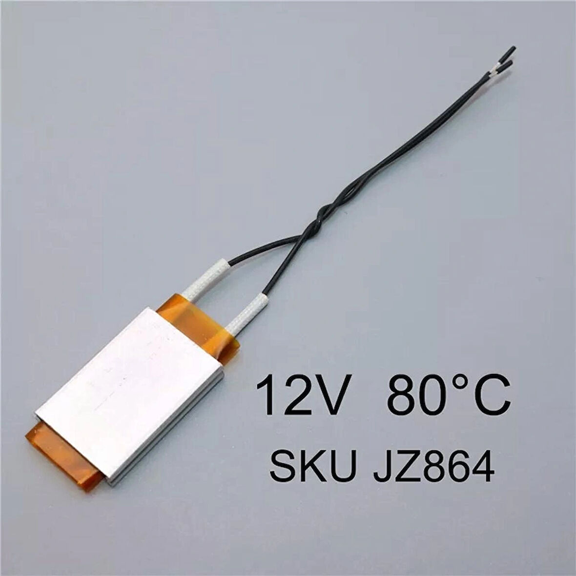 12V 80° Ptc Isıtıcı Alüminyum Alaşımlı Seramik Isıtıcı