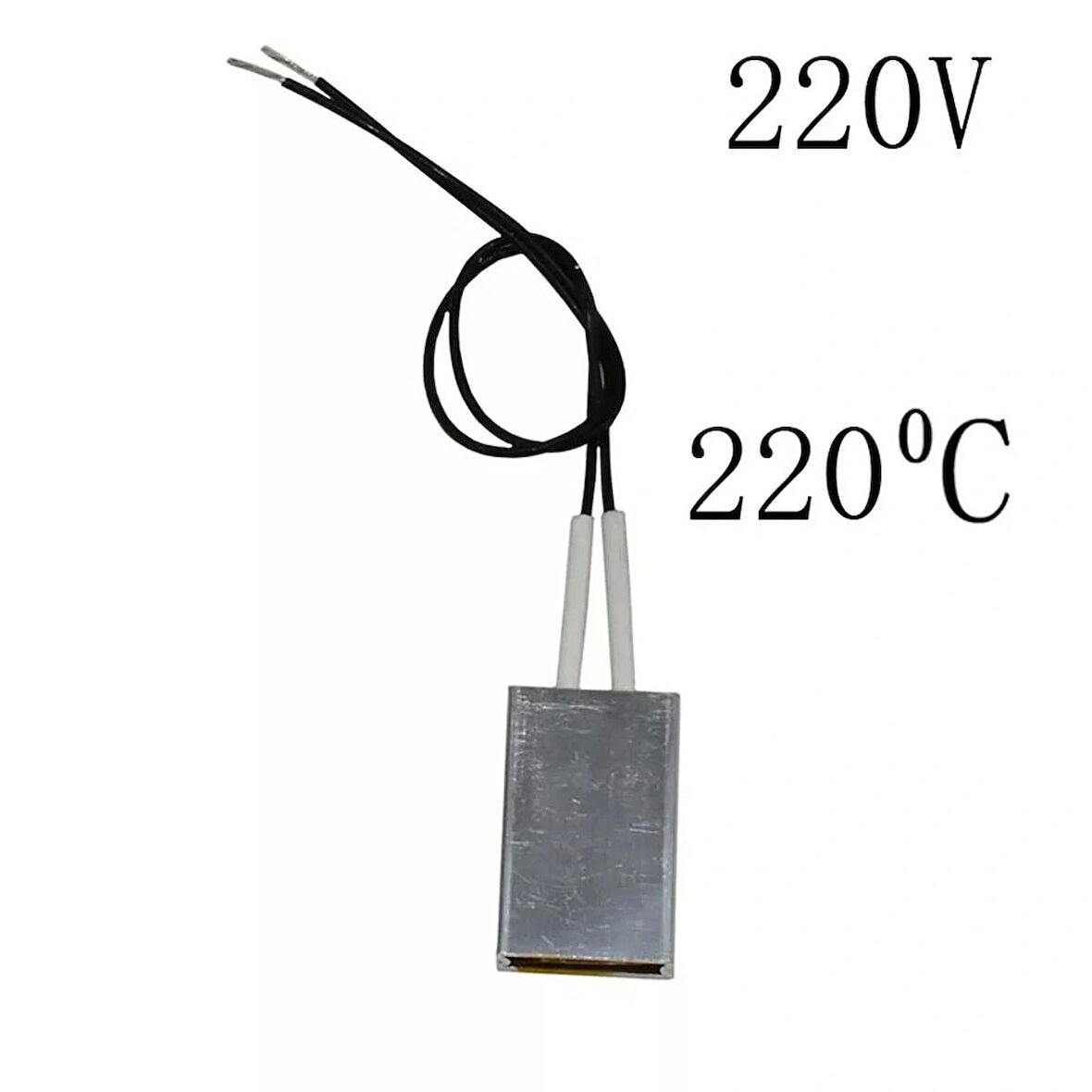 220V 220° Ptc Isıtıcı Alüminyum Alaşımlı Seramik Isıtıcı