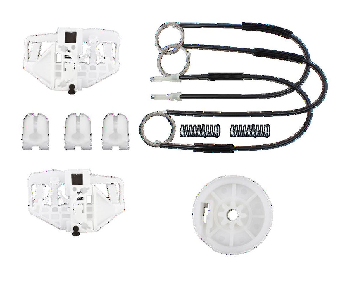 Kayoto Berlingo 1996-2008 Cam Kriko Teli Ön Sol Sağ Tamir Takımı KY26753N