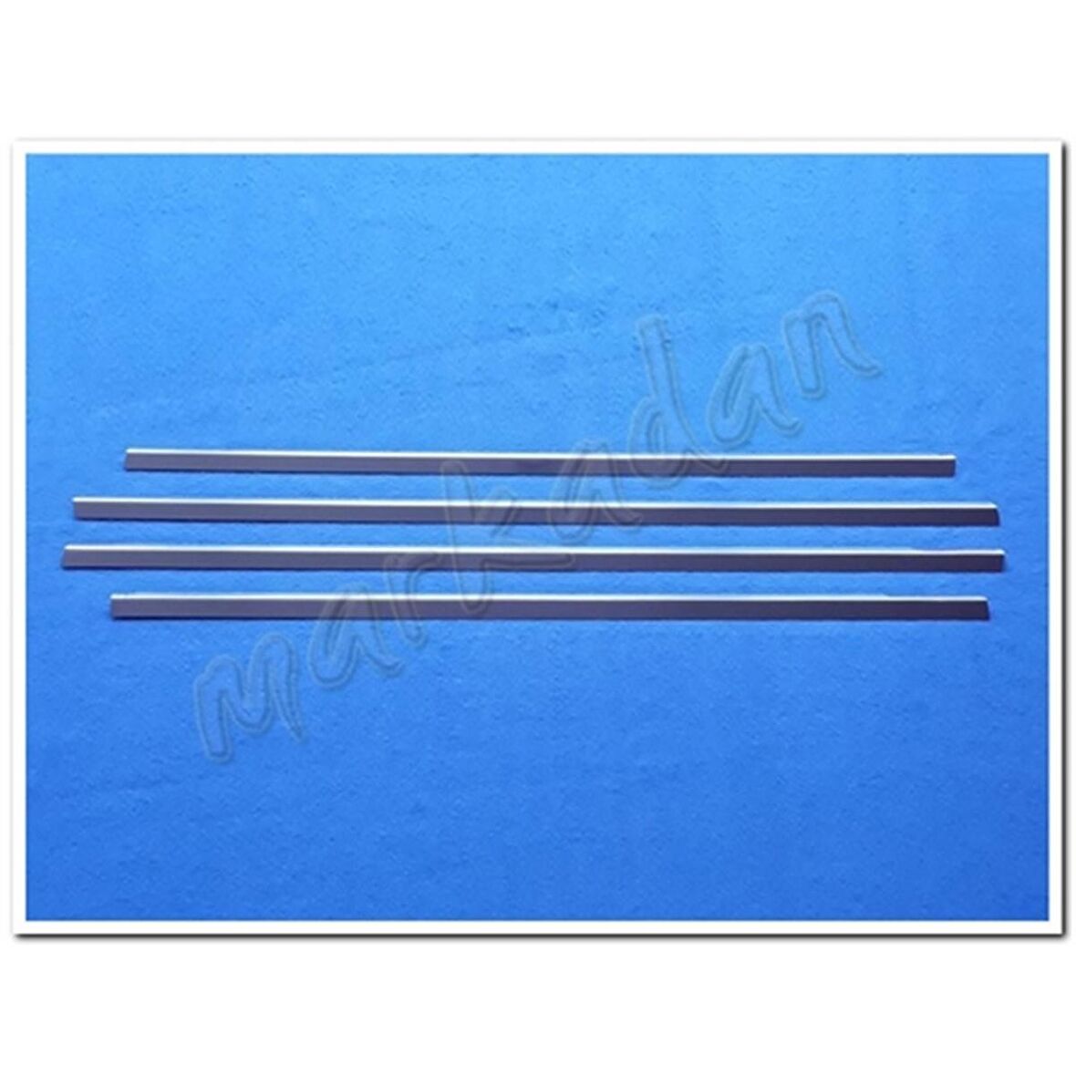Ford Focus HB Krom Cam Çıtası 1998-2005 4 Parça Paslanmaz Çelik