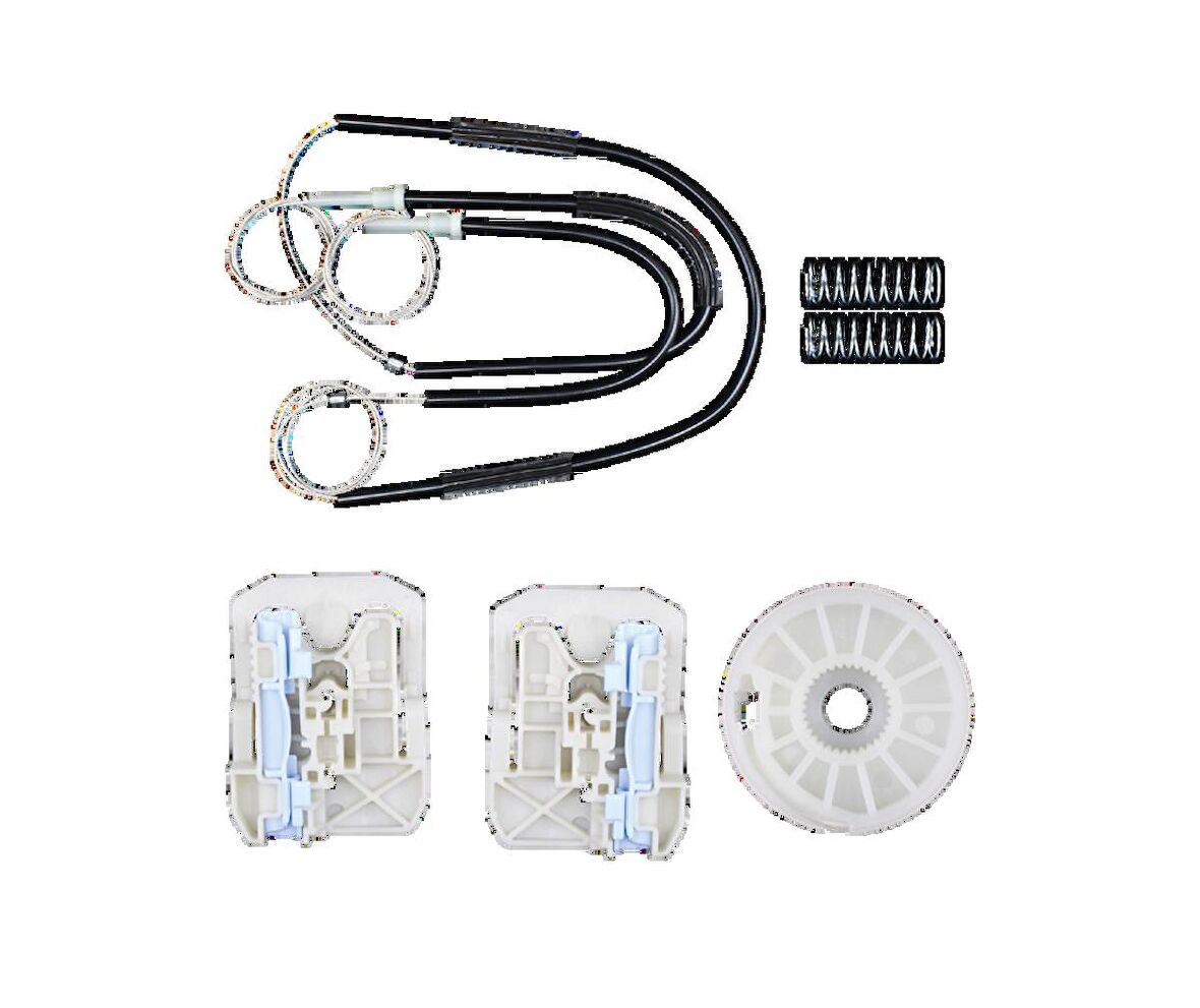 Kayoto Audi A4 2008-2014 Cam Kriko Teli Ön Sol Sağ Tamir Takımı KY26770N